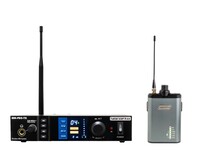 PROFESSIONAL LONG-RANGE UHF STEREO WIRELESS IN-EAR MONITOR SYSTEM WITH WIRELESS-ON-CHIP TECHNOLOGY